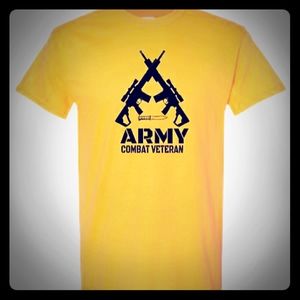 ARMY COMBAT VETERAN TSHIRT